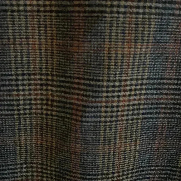 Lafayette 148 Heather One Button Eloquent Plaid Blazer Jacket Size 10 - Picture 7 of 7